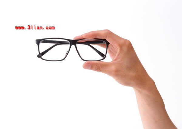óculos de leitura de mão