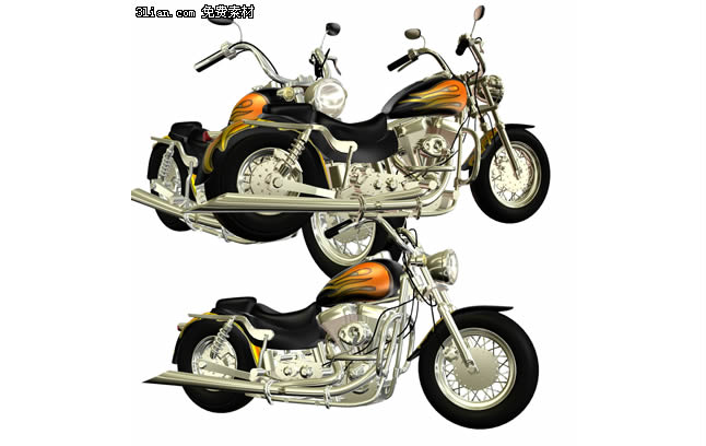 Harley Davidson Motorrad Psd layered material