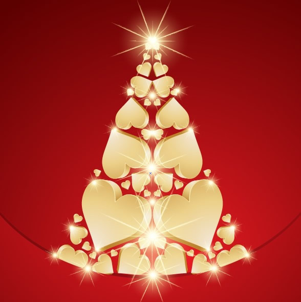 Heart Shaped Christmas Tree