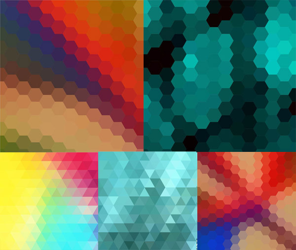 Hexagonal Geometric Background