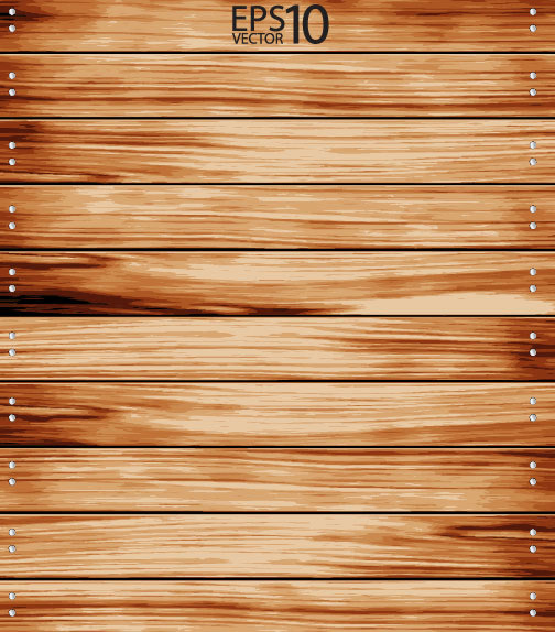 Horizontal Wood Grain Background