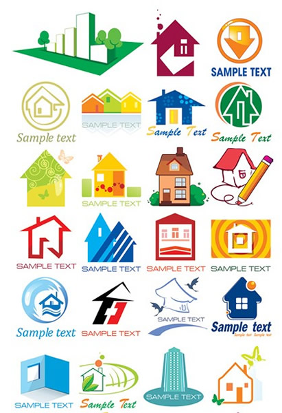 ícones de construção de casa
