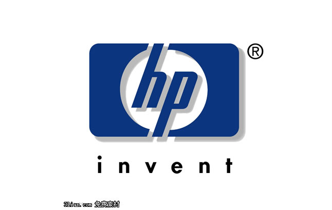 material de psd HP hp logotipo logotipo