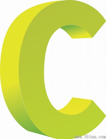 ícone com os materiais de letra c