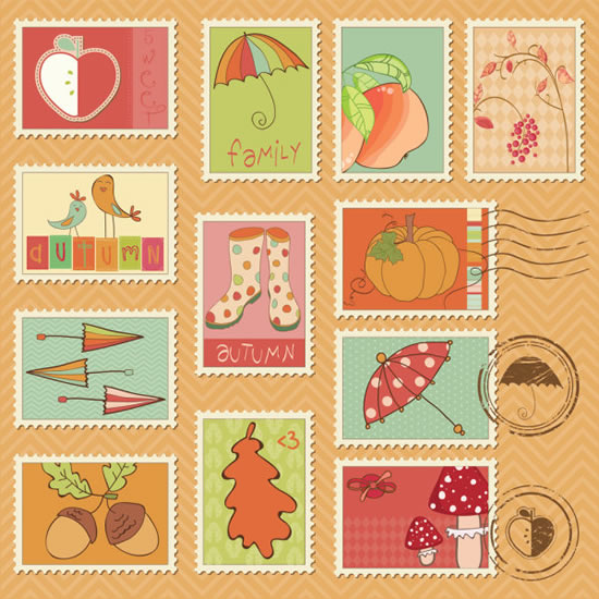 Illustrator Stamp Shaded Line Art