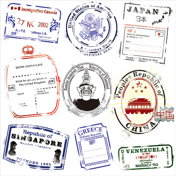 In Different Countries The Postmark