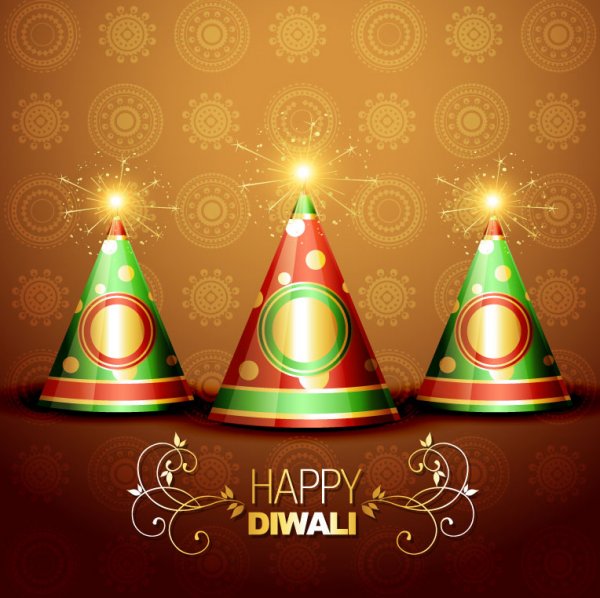 Indien Diwali Feuerwerk Abbildung