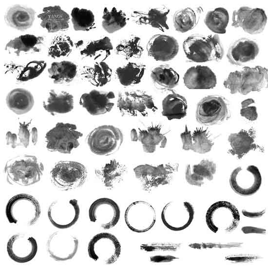 Ink Collection Of Design Elements Psd Stuff