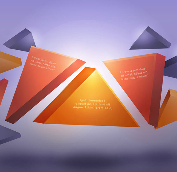 Innovative Triangular Background