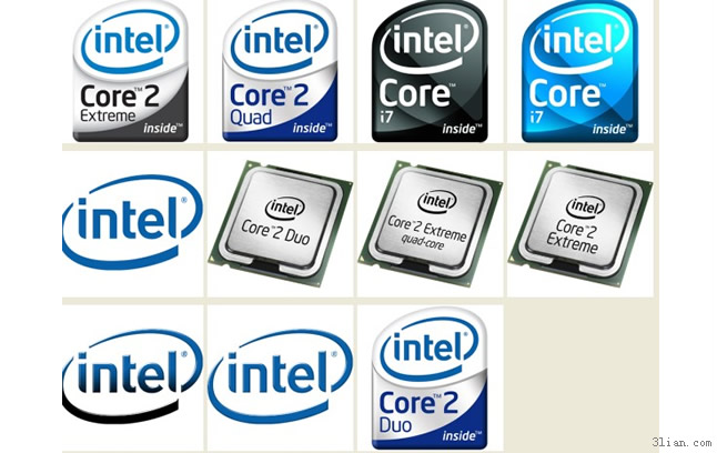 Intel Logo PNG-icons