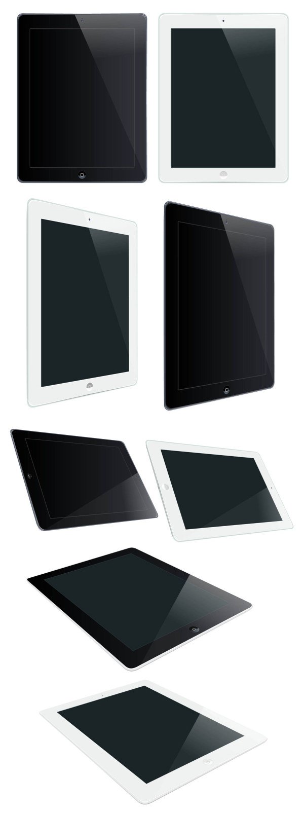 iPad tablet psd