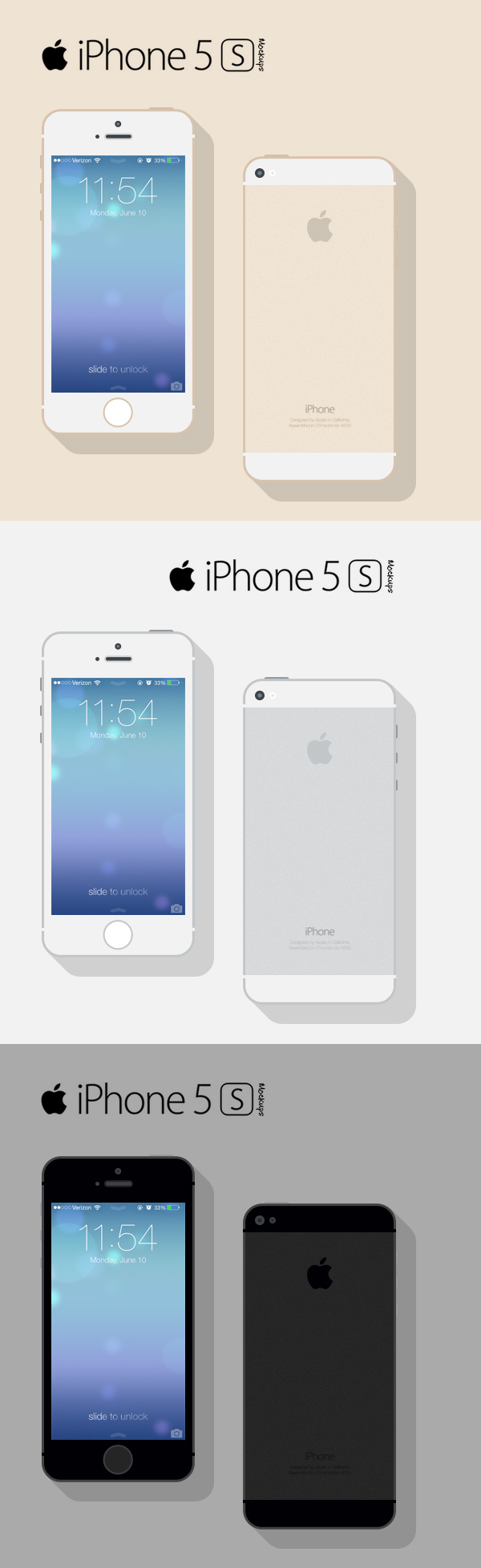 Iphone Psds Template Material