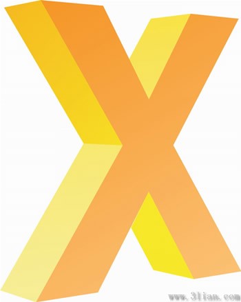 حرف x رمز