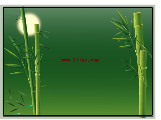 lebensechte Bambus-Bambus