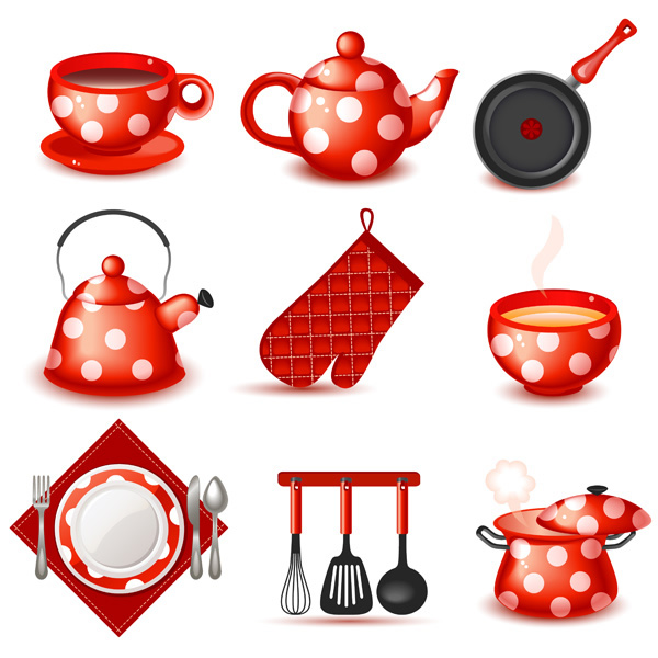 Lovely Tableware Icons