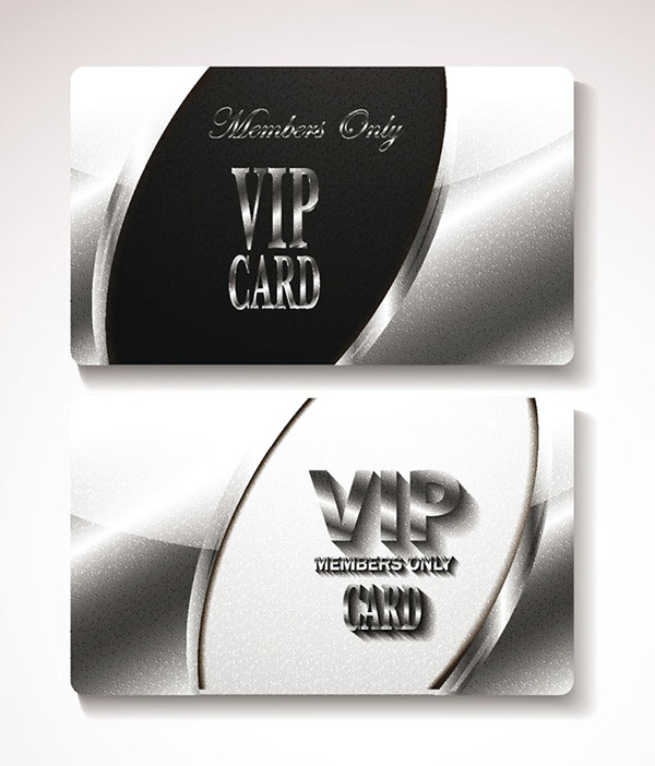 Luxury Vip Silver Card