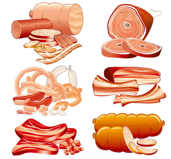illustrazioni di carne