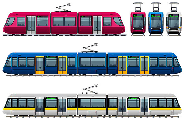 diseño de metro tranvía