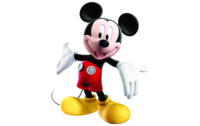 ratón de Mickey psd