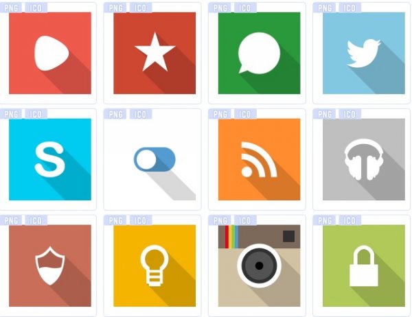 Mobile Phone Clock Map Icons