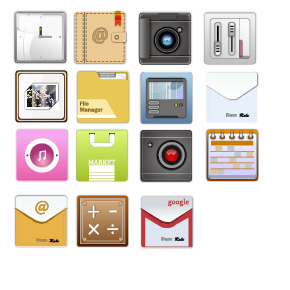 icône de logiciel mobile