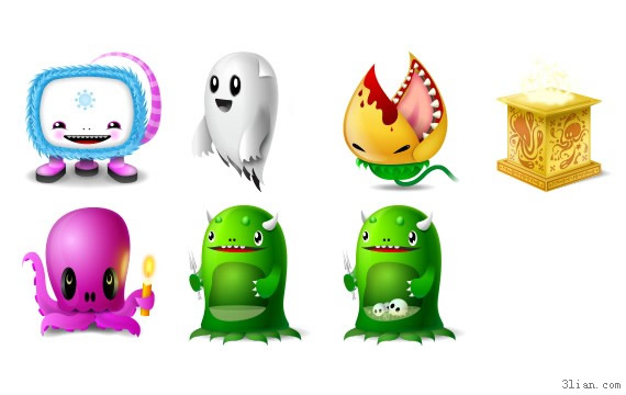 Monster Cartoon Png Icons