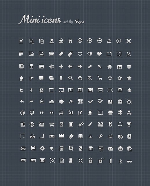 More Than More Than Mini Icons Psd