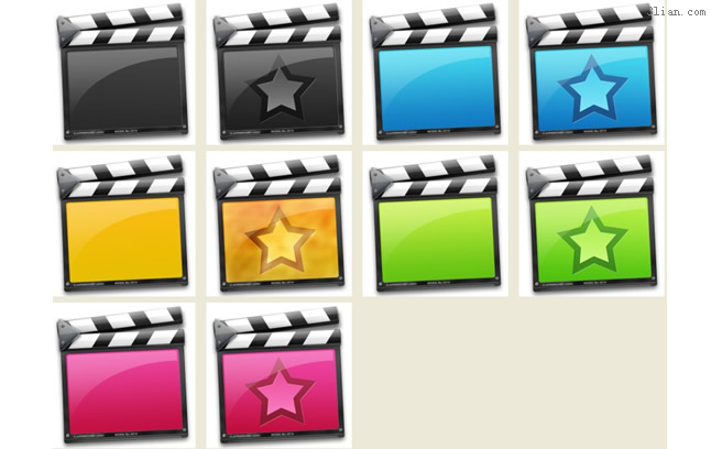 Movie Clapboard Png Icons