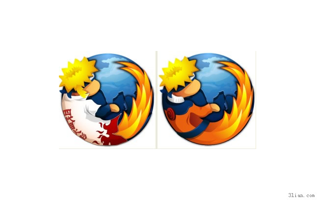 icone png di Naruto stile browser