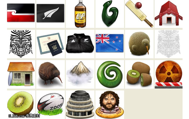 New Zealand Icon Png