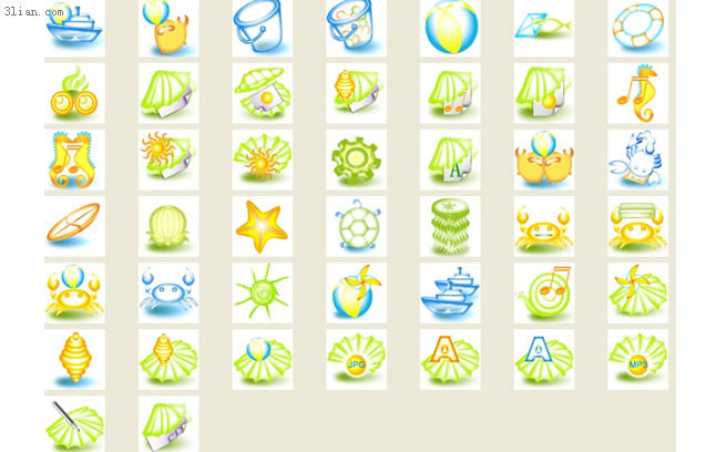 oceano tema desktop icone png