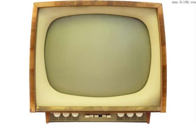 vecchia tv psd