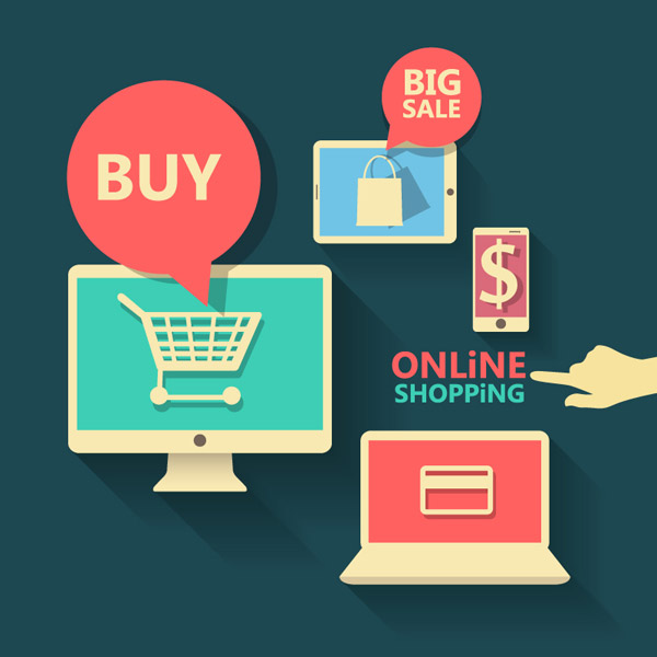 Online-shopping Elemente