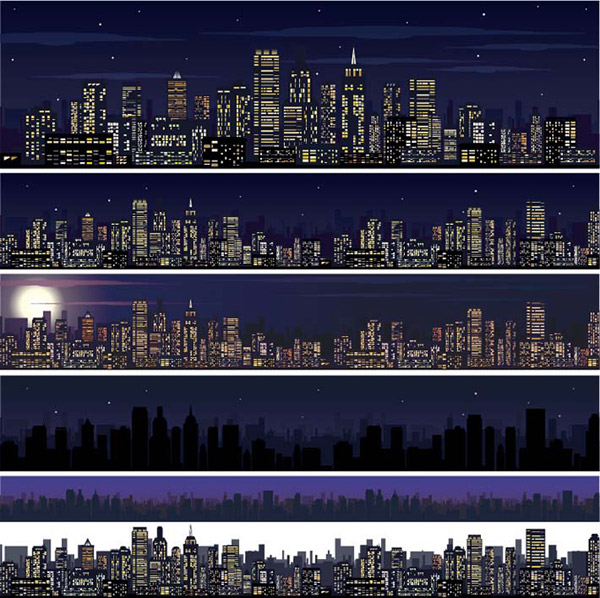 desen şehir panoraması