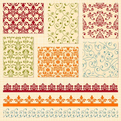 Patterned Background European Simplicity