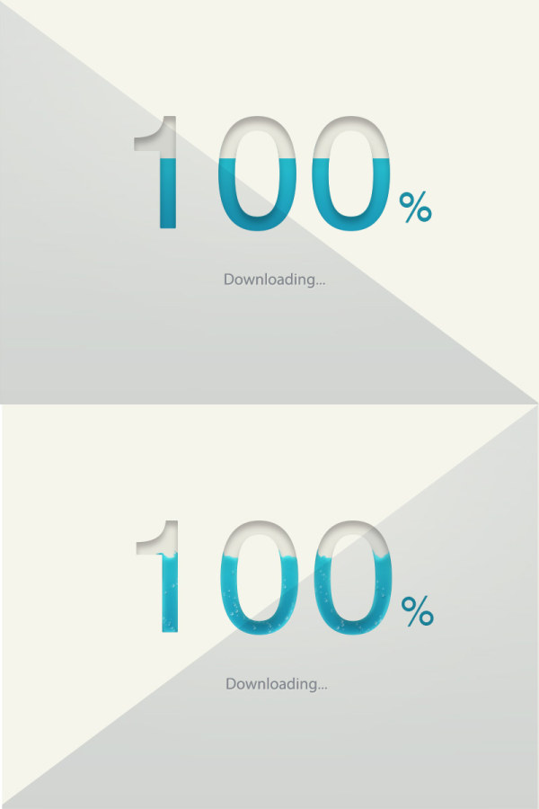 Percentage Load Paper Psd Layered Material