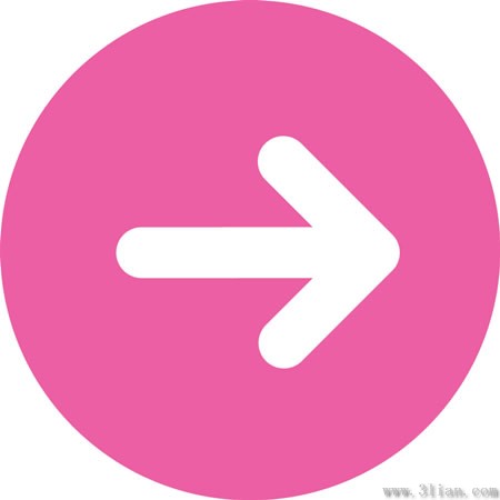 icona freccia sfondo rosa