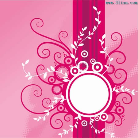 Pink Background With Fine Pattern