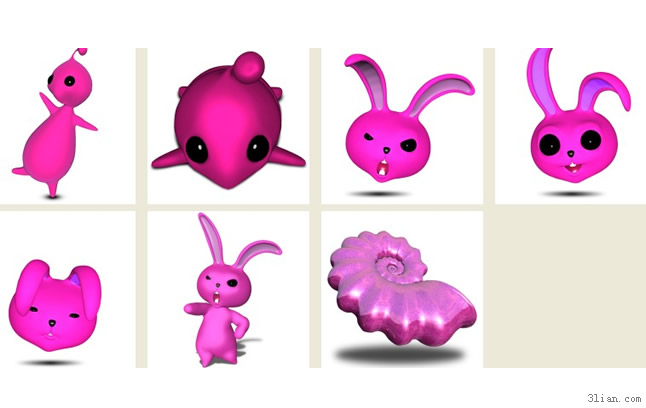 Pink Bunny Icon Png