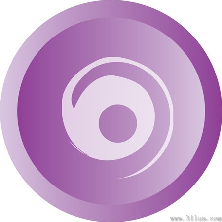 Pink Circle Icon Material