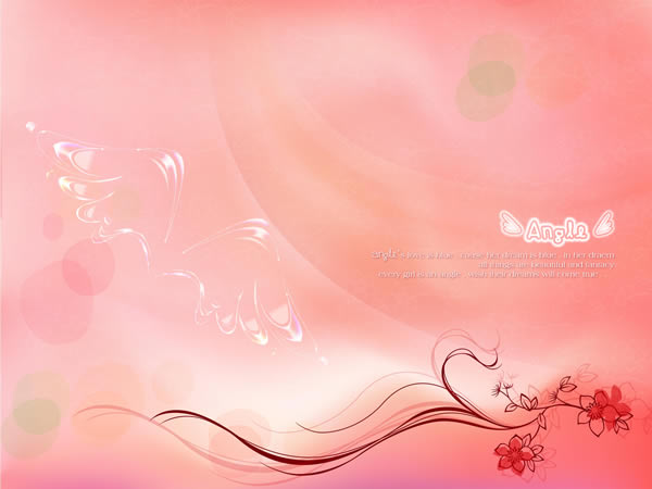 Pink Romantic Psd Background Material