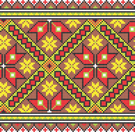 material patrón de píxeles