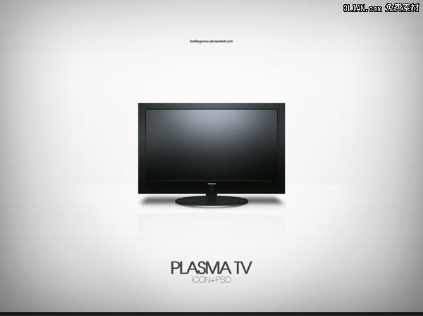 plasma tv material de tv psd