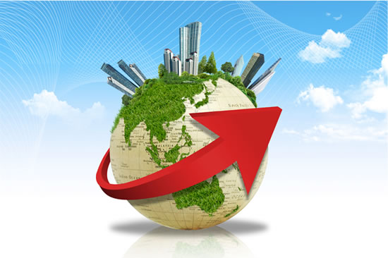 Psd Business Concept Earth Material