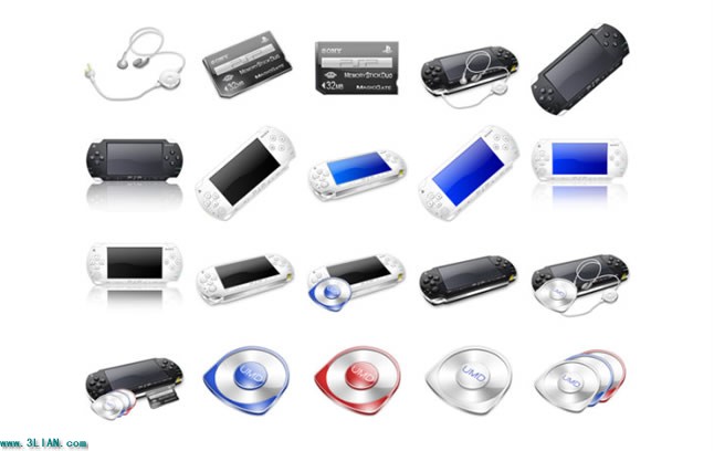 PSP Spiel-Maschine PNG-icons