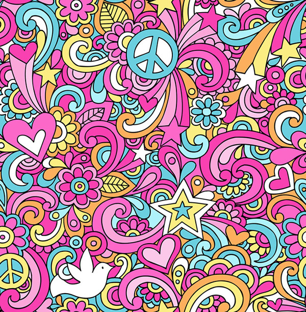 Psychedelic Art Background
