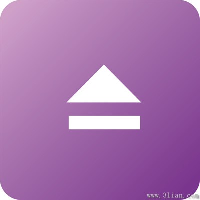 fioletowy gracz ikona materiału