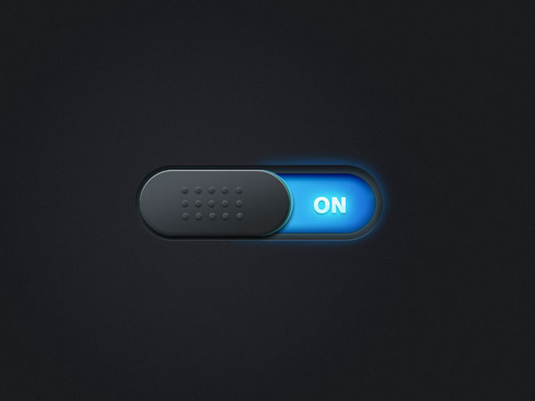 pulsador interruptor de diseño psd material