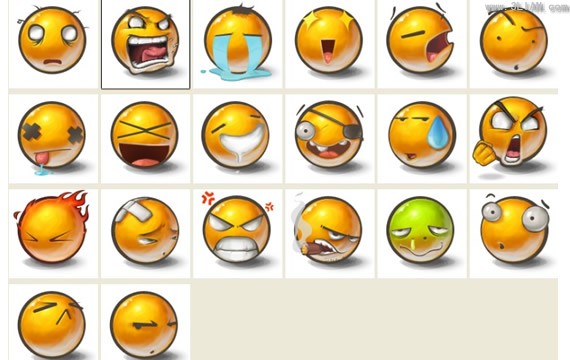 QQ Bohne emoticons