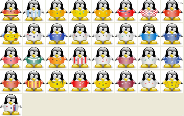 iconos de png de pingüino QQ